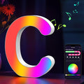 Light Up Letters Marquee Letter LED Lights Music Sync RGB Color Changing by MeRGB