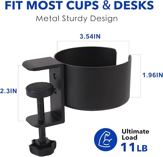 Chair Cup Holder Compatible with Adirondack,Aluminum Alloy - Image 4