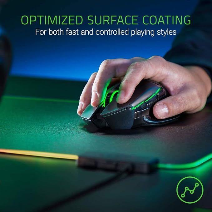 Razer Firefly Hard V2 RGB Gaming Mousepad, Customizable Chroma Lighting - Image 7
