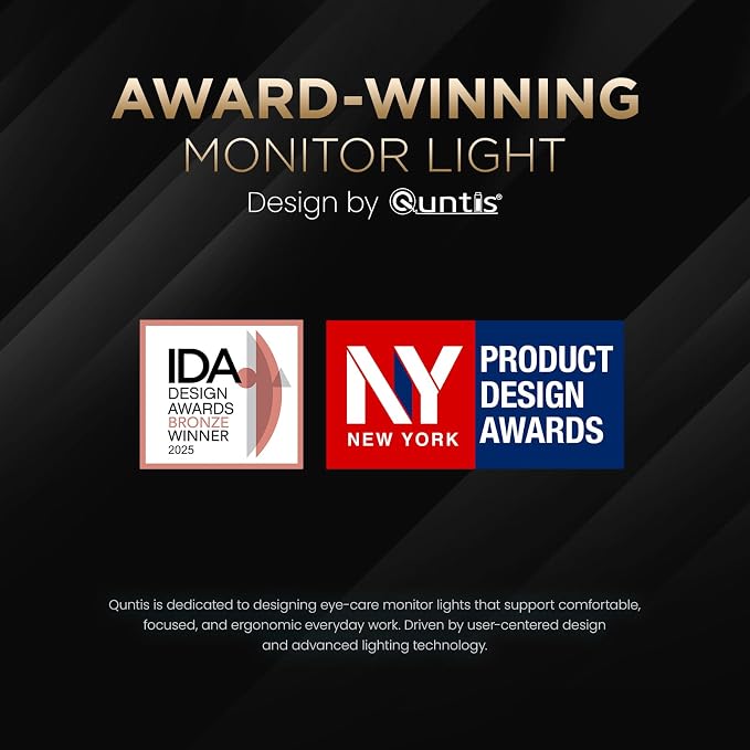 Quntis Monitor Light Bar with Remote, Eye-Care No Glare Computer Light Bar - Image 9