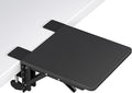 BONTEC Ergonomic Desk Extender Tray, 9.5"x9.1" Wrist Rest Shelf | 90°Foldable Elbow Support, Table Mount Arm, Clamp on Computer Arm Rest for Desk, Office & Home Use,Durable Easy to Install by BONTEC