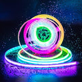 PAUTIX IP65 Waterproof RGB Smart IC COB LED Strip Light Addressable 32.8ft/10m,24V Color Flowing Strip Light Multicolor Flexible Tape Light for TV,Room,Party DIY Decoration(Without Controller&Adapter) by PAUTIX