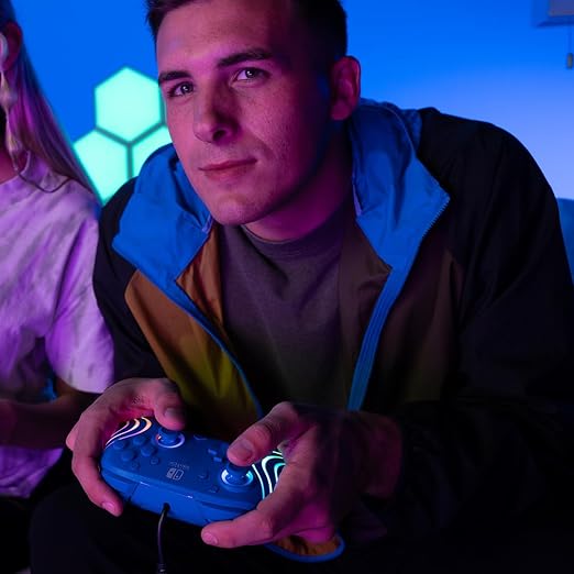 PDP Afterglow Wave Wired RGB Gaming Controller for Nintendo Switch 2, Lite - Image 8
