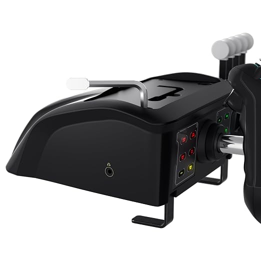 Turtle Beach VelocityOne Flight Universal Control System - Xbox Series X & Xbox Series S, Xbox One & Windows 10 & 11 PCs with Yoke Handle, Throttle Quadrant, Trim Wheel & Rudder Controls - Image 9