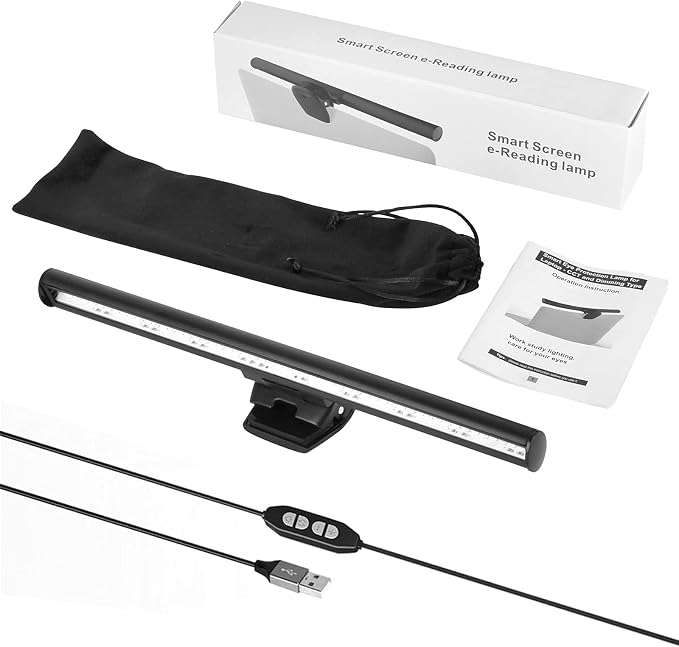 Wodgreat Laptop Monitor Lamp, Eye Care LED Screen Light Bar No Screen Glare - Image 7