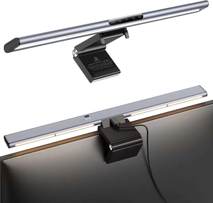 Syrinx 16.7" Monitor Light Bar, No Screen Glare USB LED Screen Lamp by Syrinx