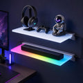 RGB LED Floating Shelves, 2-Pack, App Control, Gaming Room Decor by HOMEDECORLIGHTING