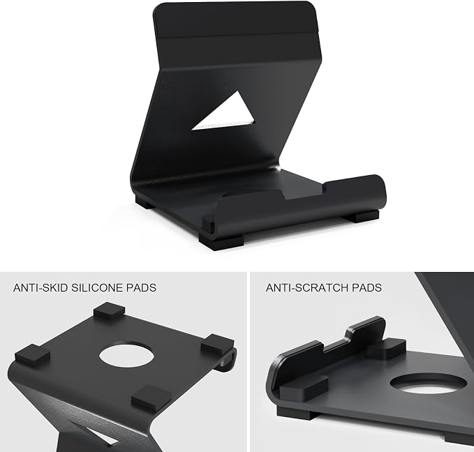 Levigo Game Controller Desktop Holder Stand Compatible with PlayStation Portal/ASUS ROG Ally/Steam Deck/Switch, Gaming Accessories Game Controller Host Bracket, Black - Image 4