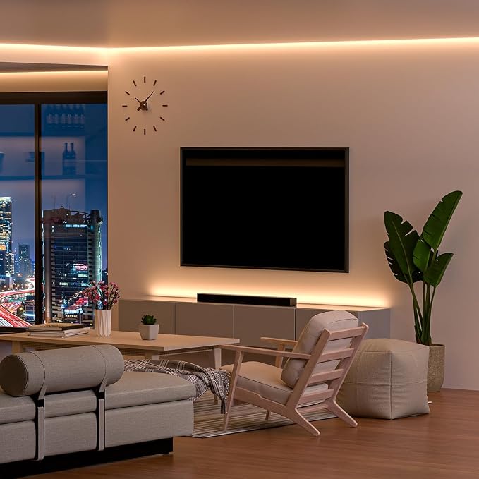 BTF-LIGHTING 3mm Width Ultra Thin COB LED Strip Light Warm White 2700K - Image 7