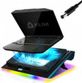 KLIM Everest Plus Gaming Laptop Cooling Pad - 6300 RPM Turbo Fan Cooler by KLIMTechnologies