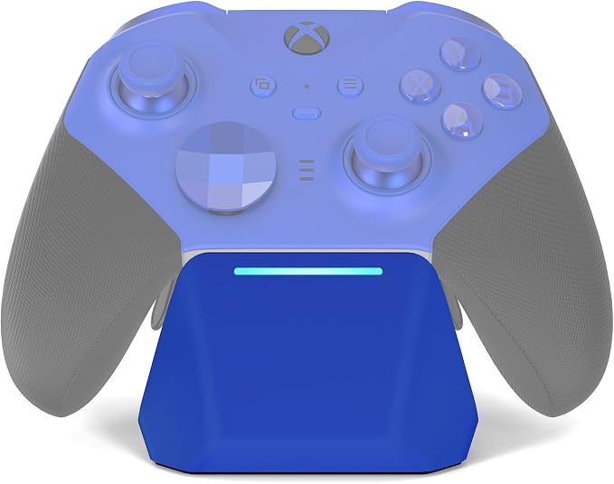 Charging Station Dock for Xbox Elite Series 2 Controller, Magnetic Charger Stand for Xbox Elite Series 2 Core Controller with Type C Charging Cable, LED Indicator - Blue by OSTROGEAR