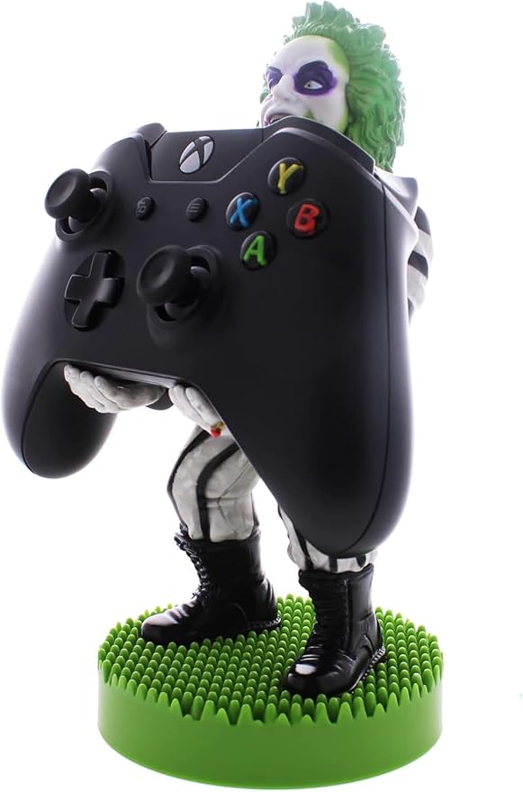 Exquisite Gaming: Warner Bros: Beetlejuice - Original Mobile Phone & Gaming Controller Holder, Device Stand, Cable Guys, Licensed Figure - Image 2