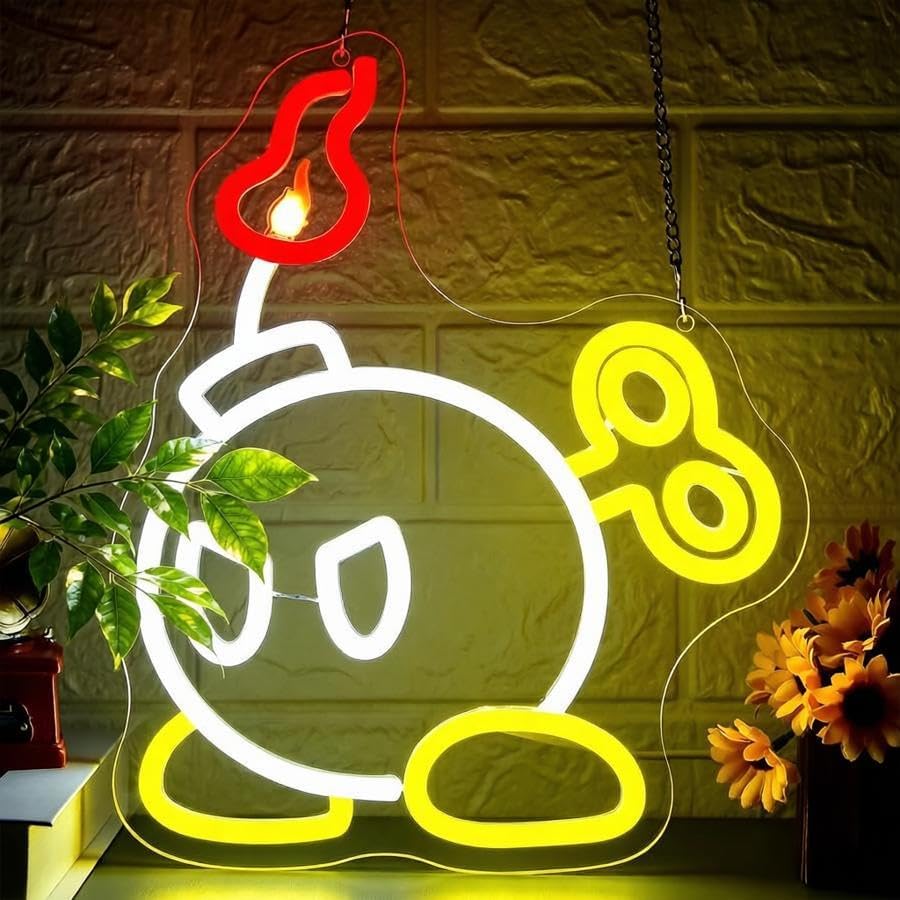 Game Neon Sign for Wall Decor Gaming Neon Light for Man Cave Game Room by FuzuneliDimmableLEDNeon