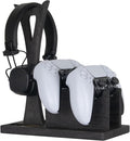 Gamer Gifts for Men Teenage Boy Controller Holder & Headphone Stand, Stylish Gaming Accessories Setup Controller Stand Headset Stands, Unique Gifts for Gamers to Organize Gaming Equipment by Kaseny