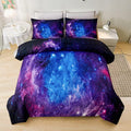 Galaxy Bedding Twin,Girls Purple Comforter Sets,Twin Size Comforter Set for Boys Kids,Teen Girl Bed Set,Space Bedding,Kids Bed Set for Girls by Helloosuucomforterset