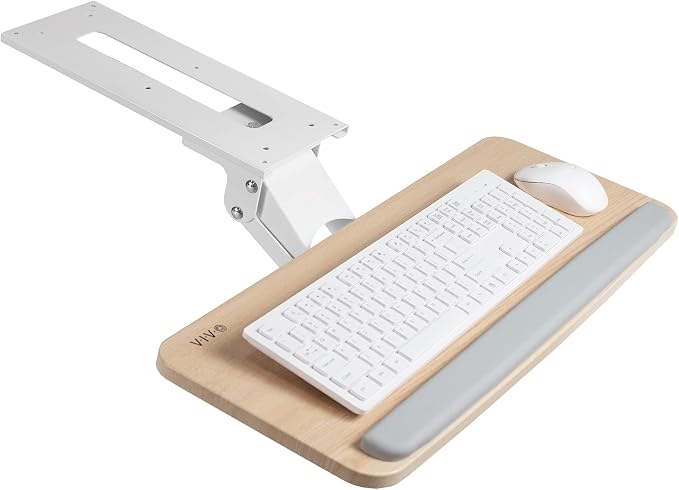 VIVO Light Wood Under Desk 25 x 10 inch Keyboard Tray, MOUNT-KB03C by Unknown