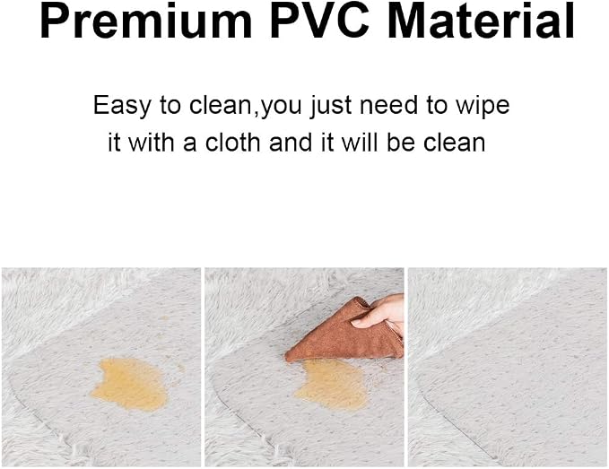 Azadx Clear Office Chair Mat for Low and No Pile Carpeted Floor 30'' x 48'' | Plastic Desk Chair Mat for Easy Rolling, Durable Carpet Protector (30 x 48'' Rectangle) - Image 5