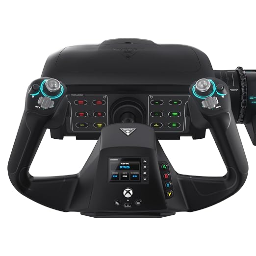Turtle Beach VelocityOne Flight Universal Control System - Xbox Series X & Xbox Series S, Xbox One & Windows 10 & 11 PCs with Yoke Handle, Throttle Quadrant, Trim Wheel & Rudder Controls - Image 4