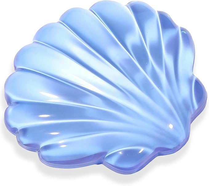 Gel Wrist Rest for Keyboard and Mouse Transparent Blue Shell Keyboard Wrist Rest Set Ergonomic Cute Clear Cool Ocean Beach Mouse Wrist Pad Silicone Non-Slip Support for Computer Gaming Home Office by WFCYGL