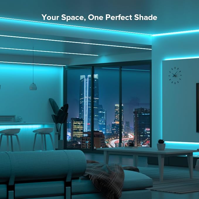BTF-LIGHTING 5V USB COB LED Strip Lights 9.8FT Ice Blue Color for TV - Image 4