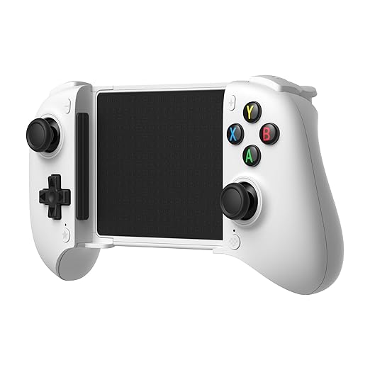 8BitDo Ultimate Mobile Gaming Controller for Android devices, Bluetooth Mobile Game Controller with Hall Effect Joysticks and Hall Triggers (White) - Image 2