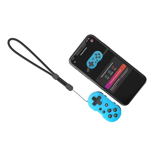 CRKD ATOM - Collectible Keychain Controller for Nintendo Switch, PC, Mac, Mobile and Smart TV (Sky Blue) - Image 3