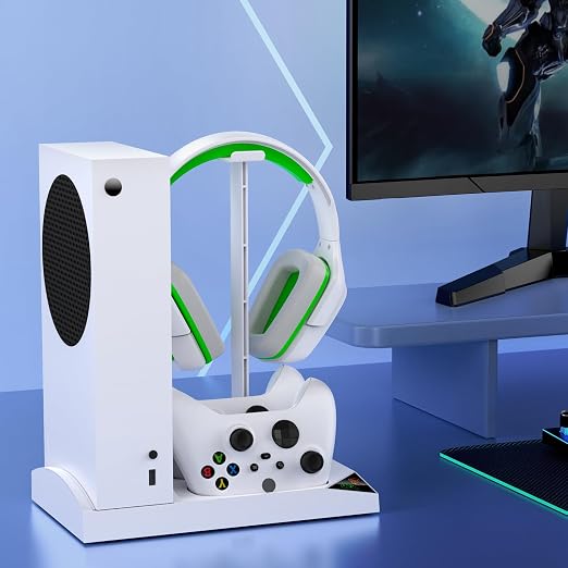 YUANHOT Cooling Fan Charger Stand for Xbox Series S Console &Controller - Image 7