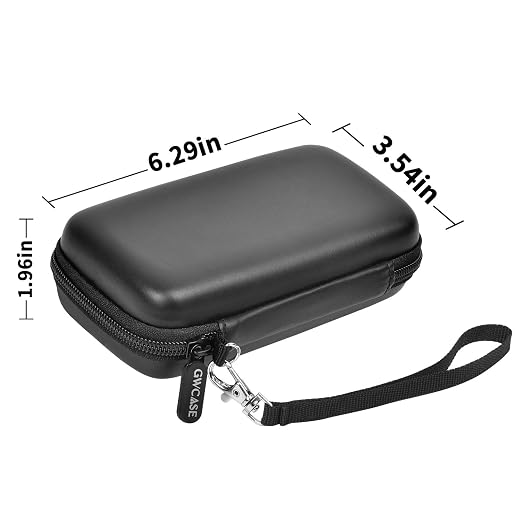 GWCASE Case for Anbernic RG35XX H RG28XX Retroid Game Console, Black - Image 6