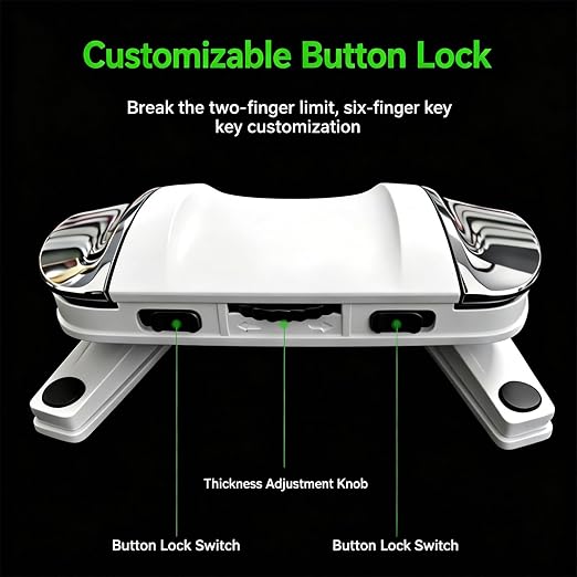 Veltros Portable Tablet Gaming Hand Grip Featuring Slip Silicone and Sturdy Construction for Enhanced Mobile Gameplay Handheld Game Stand - Image 6