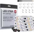 BTF-LIGHTING WS2811 Addressable RGB LED Strip 16.4FT 300LED DC12V IP68 by BTF-LIGHTING