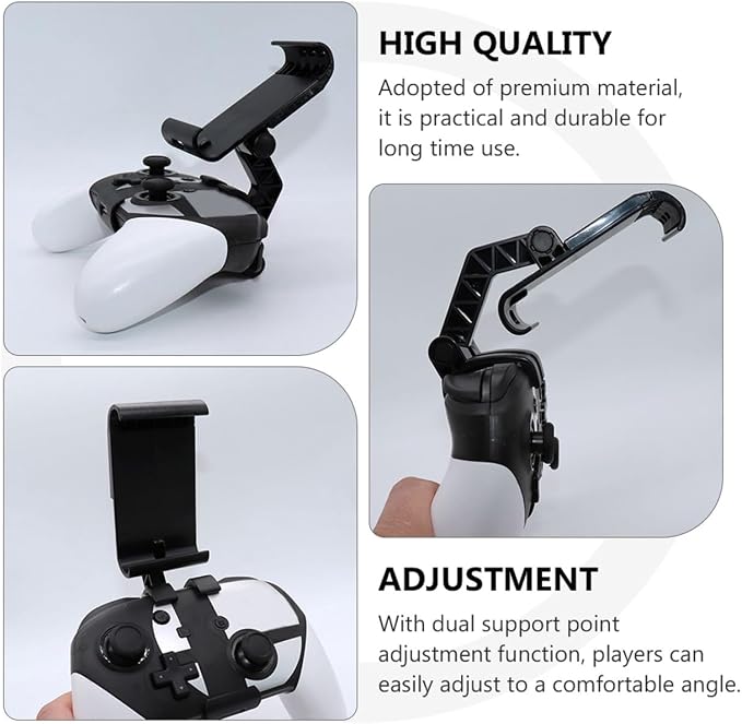 Uonlytech Game Console Stand for Switch Pro Controller Screen Mount for Gamepad Durable Gaming Accessory for Mobile Play - Image 8