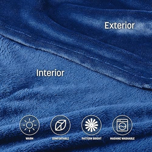 Catalonia Wearable Blanket with Sleeves for Women & Men, Fleece Wrap Throw - Image 6