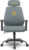 Symino Office Chair Ergonomic with 109° Rocking Function, Premium PU Leather, Integrated Lumbar Support, Adjustable Headrest & Armrests, Swivel Desk Chair by Unknown