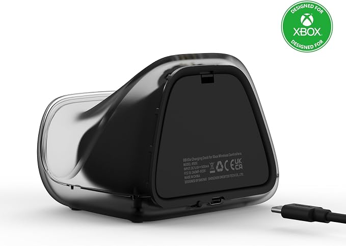 8BitDo Charging Dock for Xbox Wireless Controllers, Xbox Charging Station with Magnetic Secure Charging for Xbox Series X|S and Xbox One Controller - Officially Licensed (Black) | Officially licensed, Xbox Series X|S and Xbox One wireless controllers,1... - Image 4