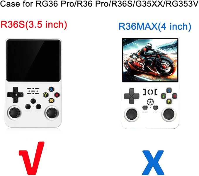 Carrying Case for R36S/ RG36 Pro/ R36 Pro/ RG353VS/ RG353V Retro Game Consoles Portable Video Gaming Console Travel Bag Protection EVA Carrying Box Handheld Emulator Storage Holder Organizer - Image 2