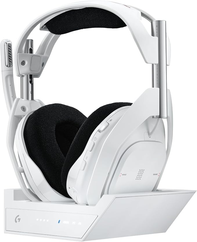 Logitech G Astro A50 X Multi-Platform Wireless Gaming Headset - White by Unknown