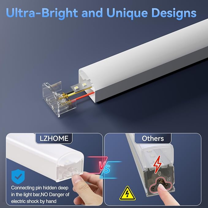 LZHOME Hexagon LED Garage Light: Super Bright 39600LM 11 Grids Hexagon Garage Light, 5000K Honeycomb Lights Ceiling for Garage, Warehouse, Car Detailing Shop, Exhibition Hall, Gym - Image 5