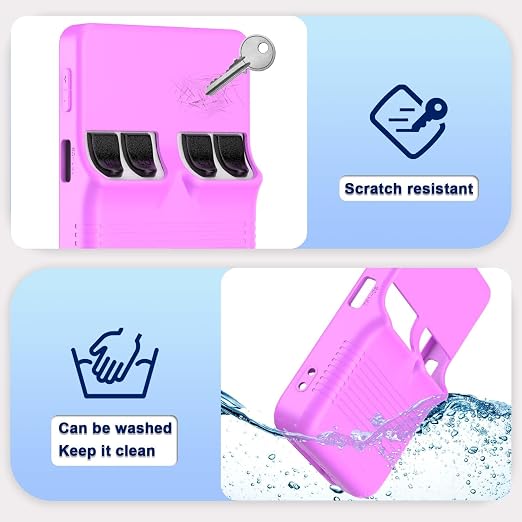 Silicone Case for R36S Handheld Game Console with Lanyard - Image 3