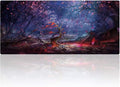XXL Professional Large Mouse Pad & Computer Game Mouse Mat (35.4x15.7x0.1IN, 90x40 Forest) by Cmhoo