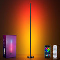OIYN Smart RGBICW LED Corner Floor Lamp - 16 Million DIY Colors, 68+ Scenes, Music Sync, App & Remote Control, Color-Changing Ambient Lighting for Living Rooms, Bedrooms, and Gaming Rooms by ShineYourWolrd