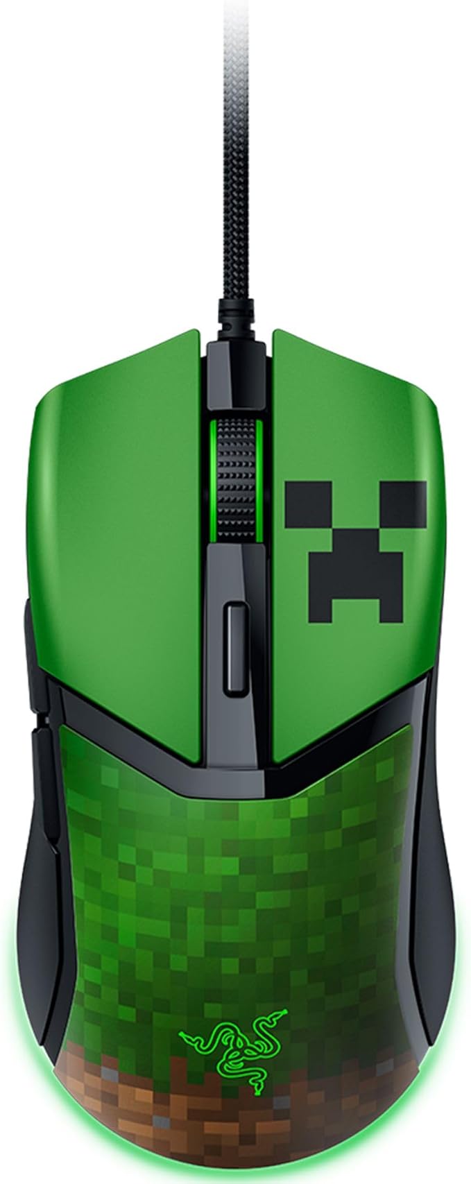Razer Cobra Wired Gaming Mouse, 58g Lightweight, Minecraft Edition by Unknown