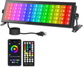 LED Stage Wash Lights Bar - 120W RGB & White Color Changing IP66 Waterproof Stage Light Bar with Remote & APP Controlled Uplighting for Church, Wedding, Birthday Party & Events by TiYiViRi
