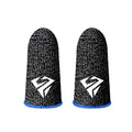 2Pcs Breathable Gaming Finger Sleeves Game Gloves Anti-Sweat Thumb Finger Cots Fingertip Cover for Mobile Games/COD / / ROS Gaming Sleeves Cots for Mobile Games Sensitive Touch Feel by Unknown