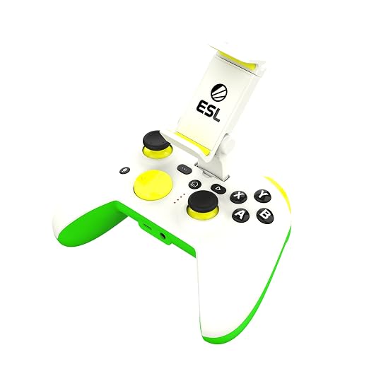 ESL Gaming Controller for Android – Wired Android Gamepad with Triggers, Power Pass Through Charging, D-Pad & Headphone Socket - Handheld Game Console Accessory with ZeroG Mobile Device Holder - Image 3