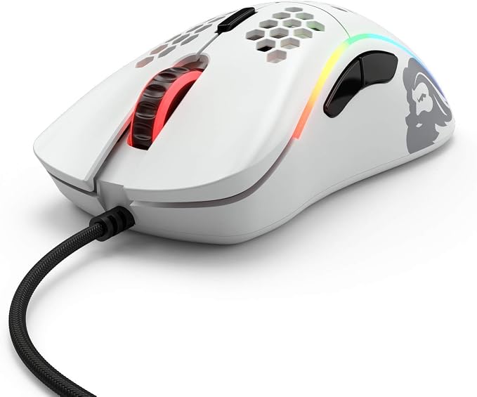 Glorious Model D- (Minus) Lightweight Gaming Mouse, Matte White (GLO-MS-DM-MW) (Renewed) - Image 3