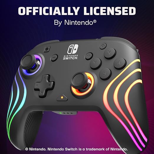 PDP Afterglow Wave Wireless RGB Gaming Controller for Nintendo Switch 2 - Image 6