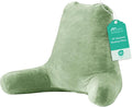 Sasttie Reading Pillow for Bed, Back Pillow for Sitting Up, Sage Green by SASTTIE