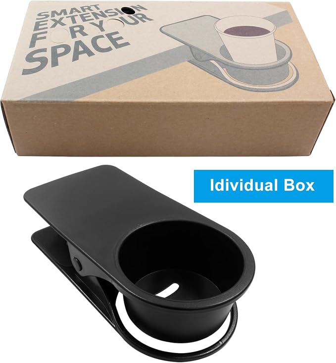 Jiozermi Drinking Cup Holder Clip, Black - Image 5