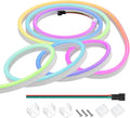 BTF-LIGHTING WS2811 IC RGB Chasing Color Neon Light 9.8FT DC24V 54IC T0817 by BTF-LIGHTING