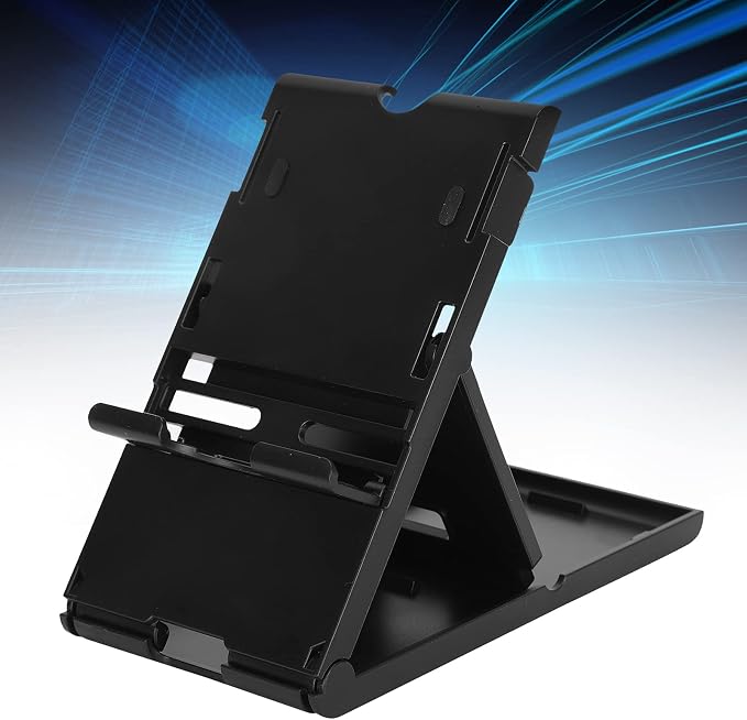 Yunseity Adjustable Foldable Stand Holder, Bracket Storage Base for Lite Game Console, with ABS Material and Dual Baffles, Compatible with Smartphones - Image 3
